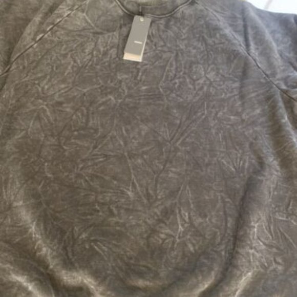 Zanerobe Lowgo Raglan Crew Sweat Black Salt sz: XL - Picture 4 of 5